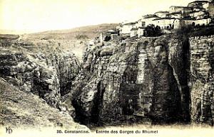 Constantine - Gorges du Rhummel - Entree